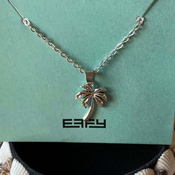 🌴 EFFY PALM TREE NECKLACE 🌴 NWOT 🌴 - Picture 15 of 16
